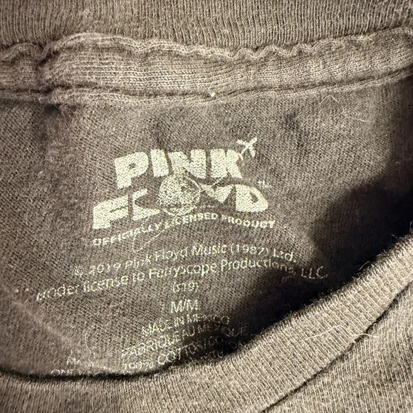 Pink Floyd Official Black Tee - Picture 3 of 3